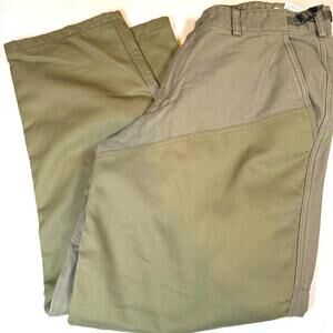 VTG Columbia Work Double Knee Pants  38x32 Regular Fit‎ Straight Leg Brown